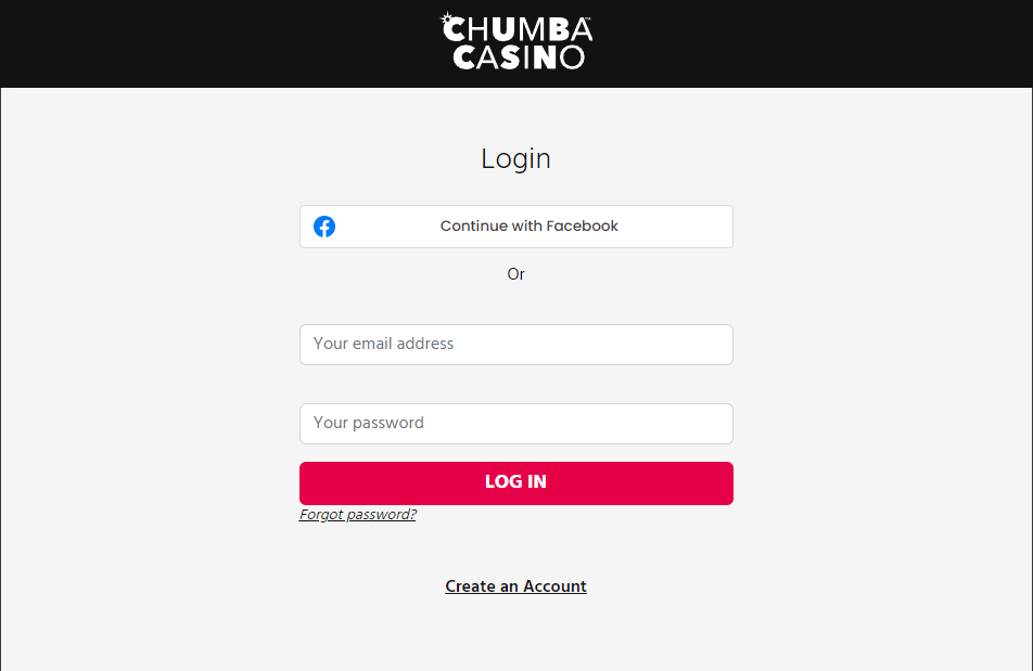 An overview of chumba casino login field