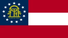 The state flag of Georgia