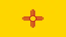 The state flag of New Mexico