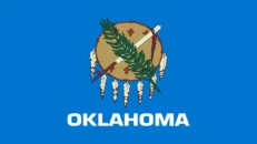 The state flag of Oklahoma